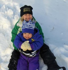 Hannah and Summer Winter of 08-091